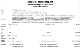 [趋势]趋势衰竭捕捉专家,Forex Vantage EA平仓反手机制深度剖析