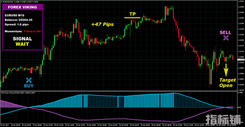 FOREX VIKING PRO一款收费的没有未来函数的外汇交易系统